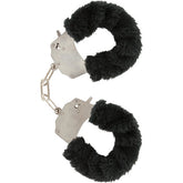 TOYJOY - FURRY FUN BONDAGE BLACK CUFFS